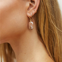 18k Gold Plated Deep Sea Earrings Gold