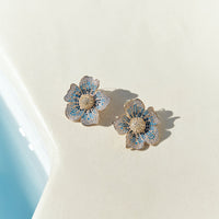 18k Gold Plated Blossom Days Earrings Gold