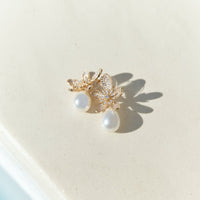 18k Gold Plated Sunlit Siren Earrings Gold