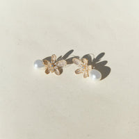18k Gold Plated Sunlit Siren Earrings Gold