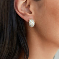 Shimmer Secret Earrings Gold