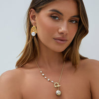 18K Gold Plated Most Divine Necklace Gold