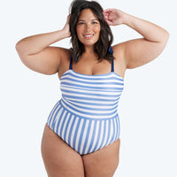 The Tie Oasis - Nautical Stripe in Blue Mountain