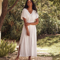 The Easy Breezy Voile Maxi Dress Cover-Up - Main