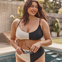 The Split Wanderlust Bikini Top - Main