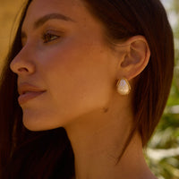 18k Gold Plated Celebratory Drinks Earrings Gold