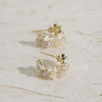 18k Gold Plated Sandy Escape Earrings Gold