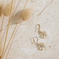 18k Gold Plated Floral Feels Earrings Gold