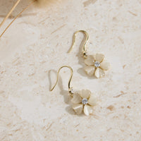 18k Gold Plated Floral Feels Earrings Gold