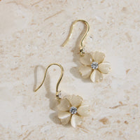 18k Gold Plated Floral Feels Earrings Gold