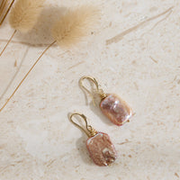18k Gold Plated Deep Sea Earrings Gold