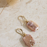 18k Gold Plated Deep Sea Earrings Gold