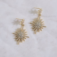 18k Gold Plated Under Stars Earrings Gold