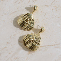 18k Gold Plated Island Hopping Earrings Gold