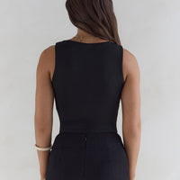Somewhere She Shines Bodysuit Black