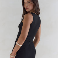 Somewhere She Shines Bodysuit Black