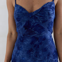 Wander In Style Maxi Dress Blue