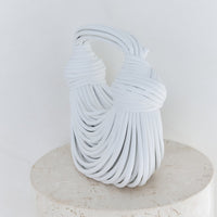 Fate Lines Handle Bag White