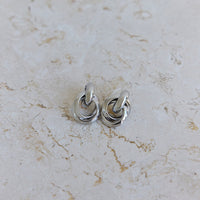 Blossom Studs Earrings Silver