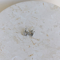 Blossom Studs Earrings Silver