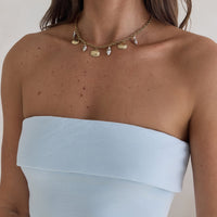Sea Salt Necklace Gold