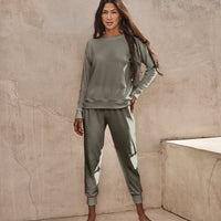 The Softest French Terry Jogger - Agave