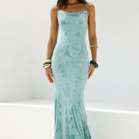 Fortune Flow Maxi Dress Sage