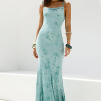 Fortune Flow Maxi Dress Sage