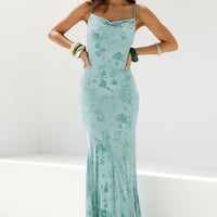 Fortune Flow Maxi Dress Sage