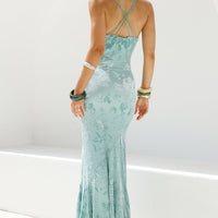Fortune Flow Maxi Dress Sage