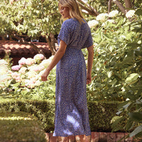 The Easy Breezy Voile Maxi Dress Cover-Up - Twilight Floral