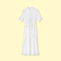The Effortless Shirtdress Cover-Up - White Sand