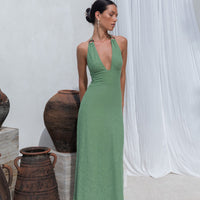 Adano Maxi Dress Green