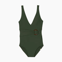 The Cinch Belted Backflip - Olive