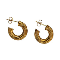 Croissant Hoop Earrings