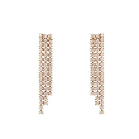 Crystal Tassel Earrings