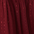 Sparkly Semi Sheer Long Sleeve Midi Dress