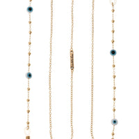 Evil Eye Beaded Glasses Chain
