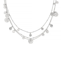 All in Layered Crystal Necklace Set