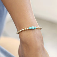 Center Bead Anklet