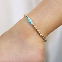 Center Bead Anklet