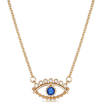 All Knowing Eye Crystal Necklace