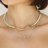 All the Chains Layered Necklace