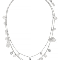 All in Layered Crystal Necklace Set