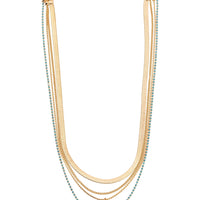 All the Chains Layered Necklace