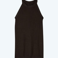 The Crochet High-Neck Dress - Sea Urchin