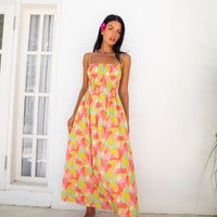 FORTUNATE ONE In Bloom Maxi Dress Floral