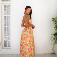 FORTUNATE ONE In Bloom Maxi Dress Floral