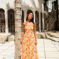 FORTUNATE ONE In Bloom Maxi Dress Floral