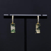 Gemstone Hoops